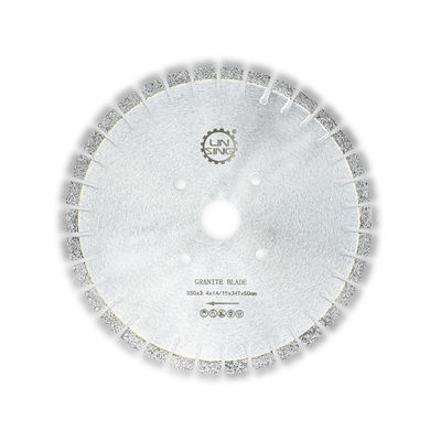 Sinterizado D400mm Segmentado Dientes Cortos Lamina de Saw Diamond para el corte de granito Durable
