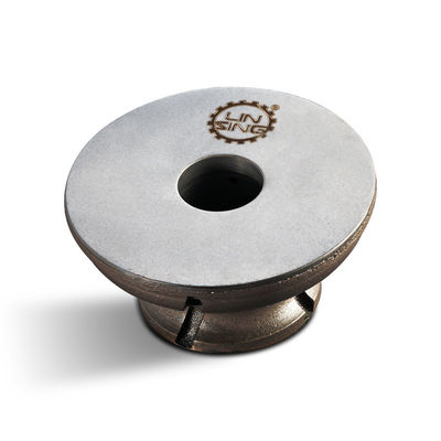 Profilación de piedra Alta nitidez Herramientas de diamante CNC Router Bits Rueda de molienda 64-134mm