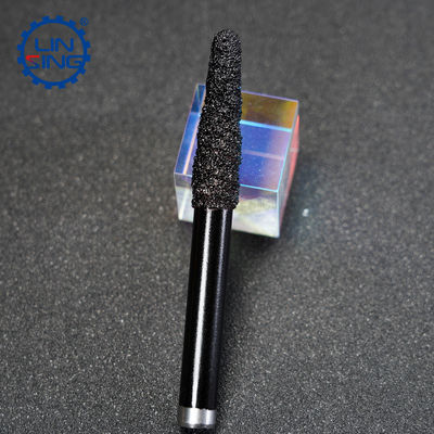 Función de grabado 45 Mn Material del cuerpo Herramientas CNC de diamante para tallado de piedra y mármol