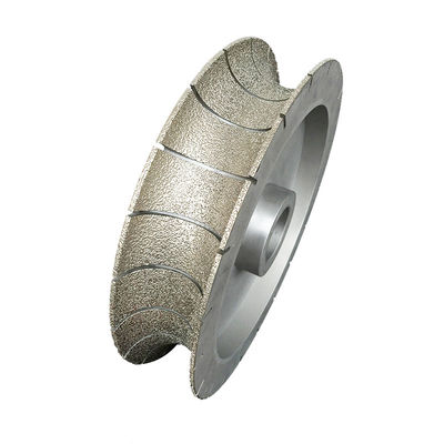 64-134 mm de larga vida útil herramientas de perfilado de bloques de piedra CNC Vacuo Trazado de diamantes de molienda para perfilar