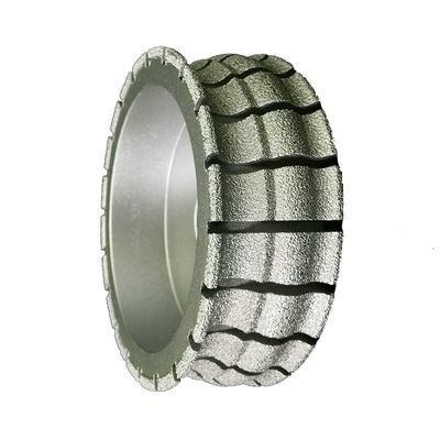 64-134 mm de larga vida útil herramientas de perfilado de bloques de piedra CNC Vacuo Trazado de diamantes de molienda para perfilar