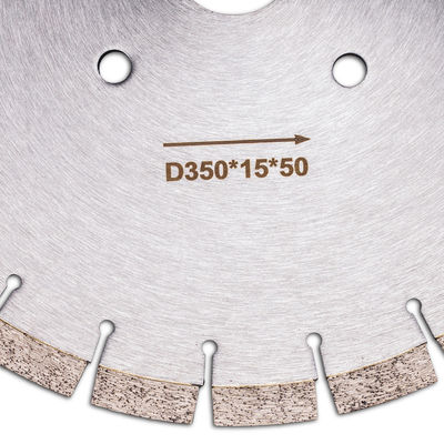 Cuchilla de sierra de diamante D350mm personalizada para cortar la losa de piedra