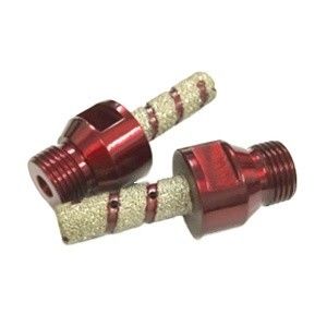 Máquina de fregadero CNC Diamante de vacío brazado con un dedo para fresado de ruedas de fregadero de encimera