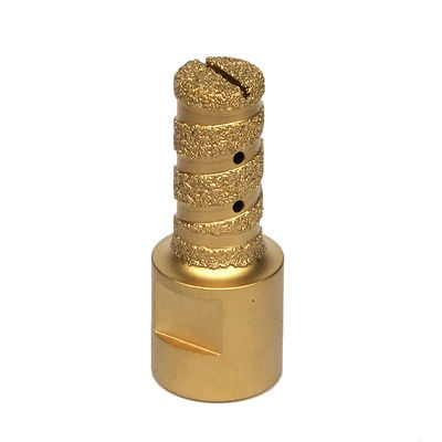 Máquina de fregadero CNC Diamante de vacío brazado con un dedo para fresado de ruedas de fregadero de encimera