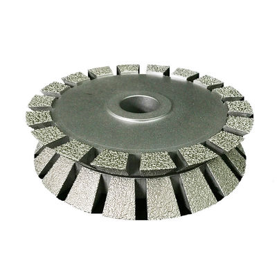 Ruedas CNC de electroplacas para pulir granito con diamantes Herramientas de perfilado de borde de piedra