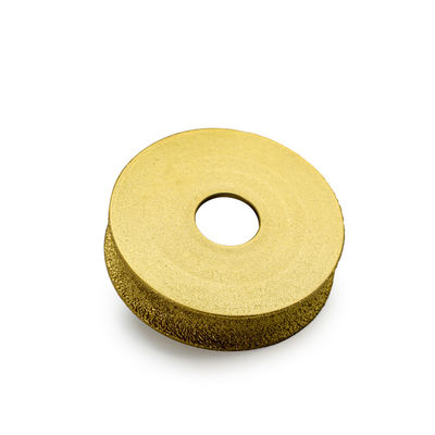 Roda de molienda de perfiles de perforación de diamante de piedra soldada al vacío 64-134 mm Polvo metálico