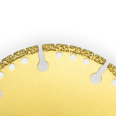 OBM soporte personalizado herramientas de diamantes disco de corte de diamantes vacío soldado cuchillas de sierra de diamantes para el granito