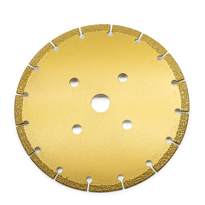 OBM soporte personalizado herramientas de diamantes disco de corte de diamantes vacío soldado cuchillas de sierra de diamantes para el granito
