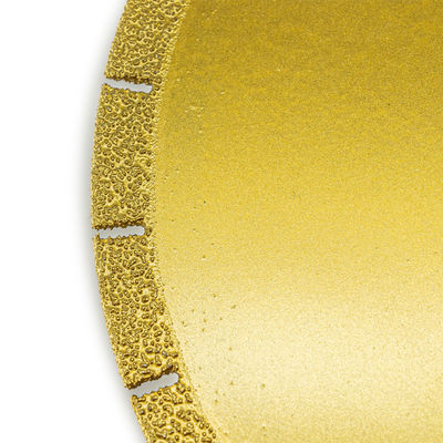 OBM soporte personalizado herramientas de diamantes disco de corte de diamantes vacío soldado cuchillas de sierra de diamantes para el granito