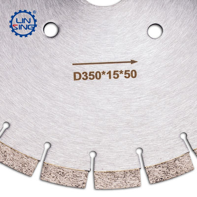 14' 'clave de ranura de la hoja para la herramienta de diamante Granito segmentación de la hoja de corte