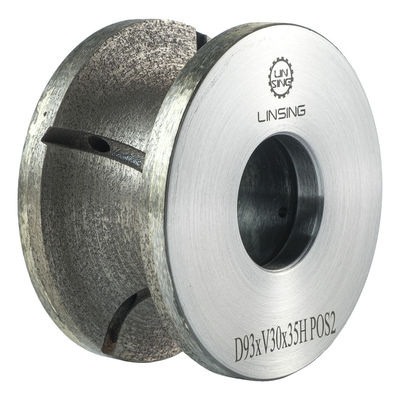 150MM para la molienda de diamantes abrasivo de bloque de perfiles para el granito/marmol de resina de unión