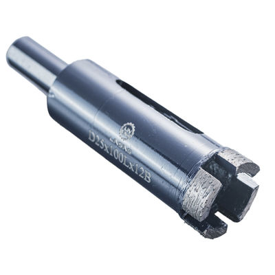 Herramientas de perforación de núcleo de diamante Tipo segmentado de prensa en caliente para cuarzo de granito de mármol 6-125 mm