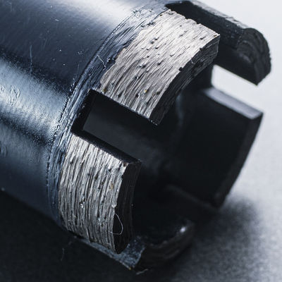 Herramientas de perforación de núcleo de diamante Tipo segmentado de prensa en caliente para cuarzo de granito de mármol 6-125 mm