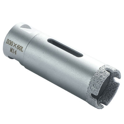6-125 mm de vacío con brasado de diamantes para perforación de núcleo de piedra granito granito mármol cerámico