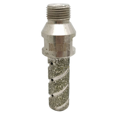 Perforación sin esfuerzo de baldosas de porcelana con metal y diamante electroplacado