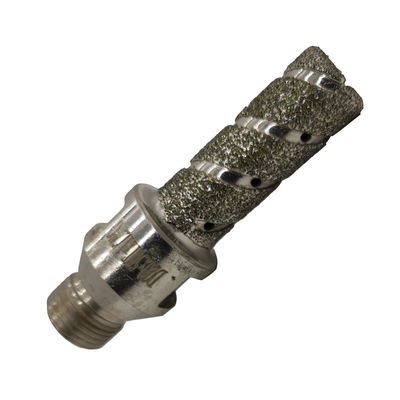 Perforación sin esfuerzo de baldosas de porcelana con metal y diamante electroplacado