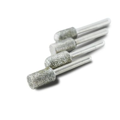 Tecnología de soldadura al vacío Diamante de relieve de piedra de grabado para piedra herramienta CNC