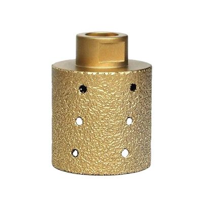 Máquina de fregadero CNC Rueda de fregadero de mármol Vacuo herramienta de perforación de bites de dedo de diamante soldado