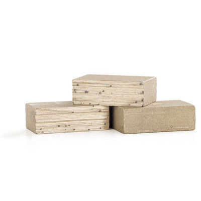 Segmento de diamantes profesionales para el corte de mármol con hoja única y forma de sándwich