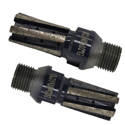 Revestimiento de TiCN D24MM Diamante Sinterizador de Dedo/Bito de molienda para granito para ruedas de fregadero de piedra
