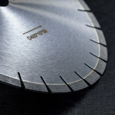 6 pulgadas de Turbo Diamond Cutting Saw Blade 0.025 pulgadas de espesor para el rendimiento de corte