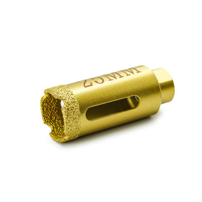 Soporte de OBM Linsing Diamond Vacuum Brazed Dry Drilling Core Bits para hormigón de granito