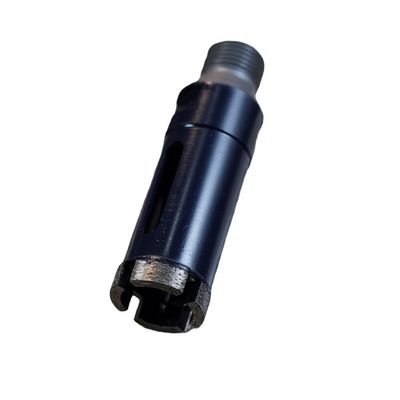 Herramienta de perforación de diamante de piedra de mármol de 30 mm de diámetro con broca segmentada de 100 mm de longitud