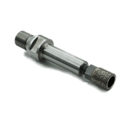 Finalización plana D60mm Bit de núcleo soldado al vacío para perforación y perforación precisa en materiales duros