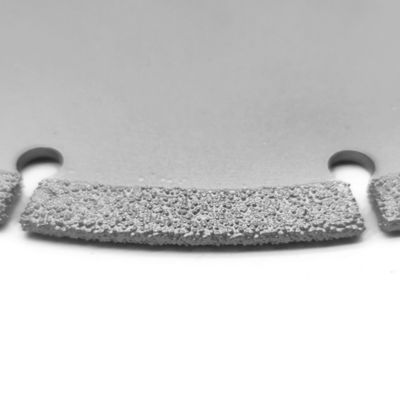 Disco de corte de diamantes de 230 mm Cuchilla de sierra con soldadura al vacío para cortar azulejos de mármol metálico