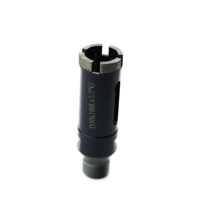 Finalización plana D60mm Bit de núcleo soldado al vacío para perforación y perforación precisa en materiales duros