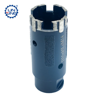 Soporte personalizado OEM Perforación de núcleo de diamante para perforación de ladrillos y piedras refractarias