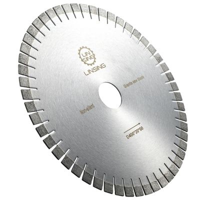 Cuchillas de sierra de diamante sinterizadas para cortar granito tipo de apoyo personalizado de dientes cortos