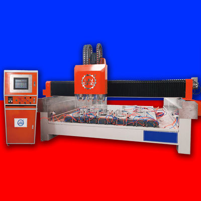 Sistema de control DSP 5 Ejes Máquina de tallado en piedra 3D CNC para grabado de mármol de granito
