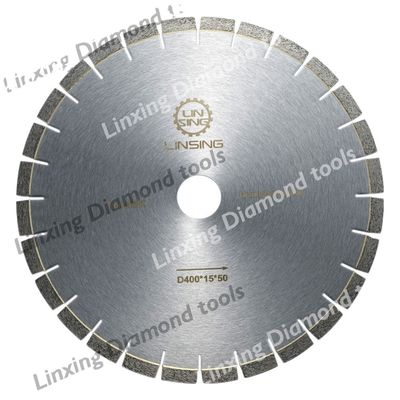 Cuchillas de sierra de diamante sinterizadas para cortar granito tipo de apoyo personalizado de dientes cortos