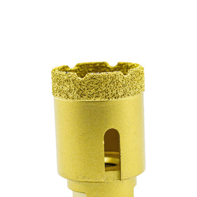 Perforación de núcleo segmentado de diamante para la perforación de mármol y piedra dura 19-125 mm de diámetro