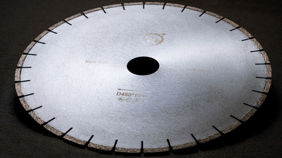 Cuchilla de sierra de mármol de 350 mm-400 mm hecha de acero inoxidable y diamante para cortar mármol