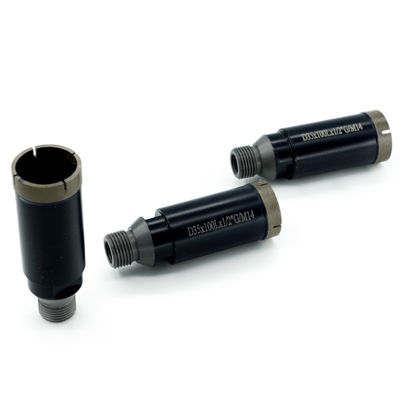 Perforación de núcleo de diamante trozos de corona segmento perforador de diamante sinterizado M14 para la perforación de piedra