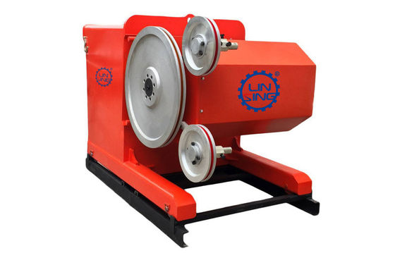 Máquina de cuerda de alambre de diamante de 380V para cortar piedra caliza de mármol a 45KW Economía