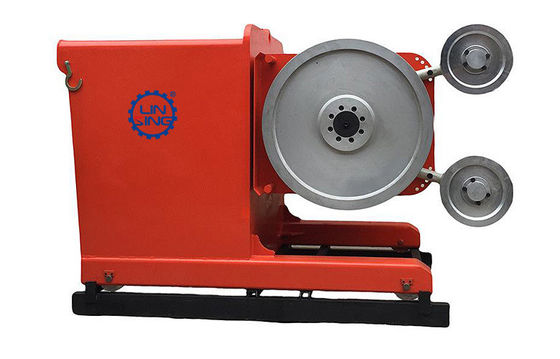 Máquina de cuerda de alambre de diamante de 380V para cortar piedra caliza de mármol a 45KW Economía