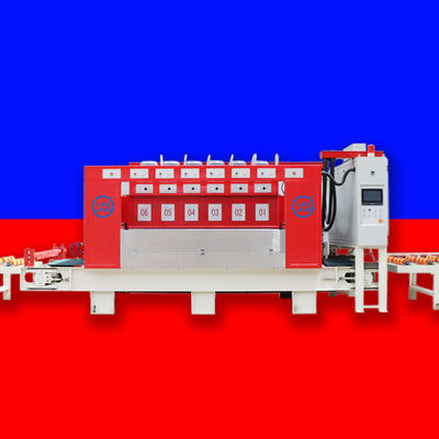 Función de molienda PLC Máquina automática continua de marmo de granito y piedra para martillos de arbusto