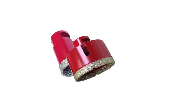 40 mm de longitud de vacío con brasado de núcleo de perforación para la perforación en seco de piedra Dekton porcelana de mármol
