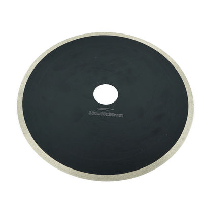 Disco de corte de borde continuo de acero inoxidable para cuchilla de diamante de cuarzo cerámico de porcelana