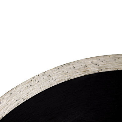 Disco de corte de borde continuo de acero inoxidable para cuchilla de diamante de cuarzo cerámico de porcelana
