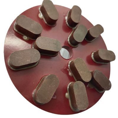 Buff Disc Abrasivos Herramientas de diamante para el pulido de la losa de mármol de granito 250 mm Rueda de la taza
