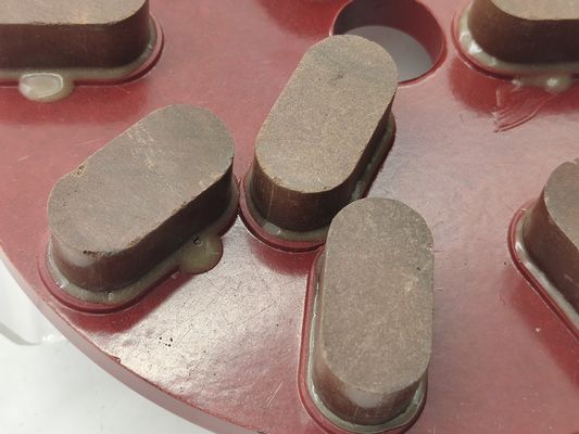 Buff Disc Abrasivos Herramientas de diamante para el pulido de la losa de mármol de granito 250 mm Rueda de la taza