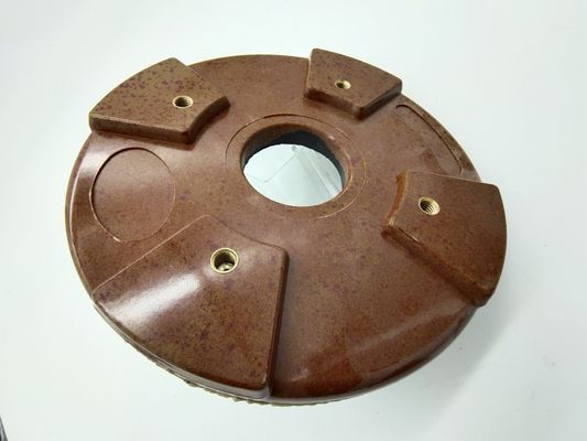 Buff Disc Abrasivos Herramientas de diamante para el pulido de la losa de mármol de granito 250 mm Rueda de la taza
