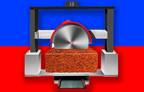 Máquina de corte de barandillas de piedra para cortar piedra caliza de granito rojo y mármol