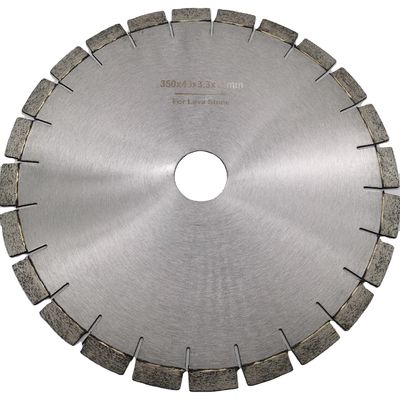 Hojas de sierra de diamante plateado/negro de alto rendimiento para cortar granito de piedra