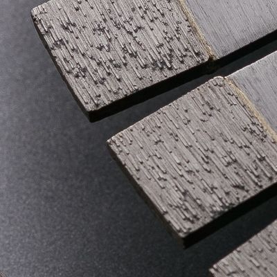 Hojas de sierra de diamante plateado/negro de alto rendimiento para cortar granito de piedra