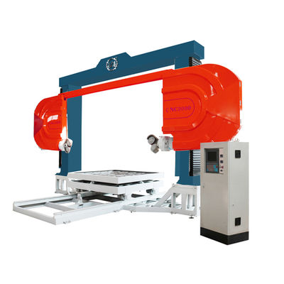 Sistema de control CNC para el corte cilíndrico de placas curvas de mármol de piedra